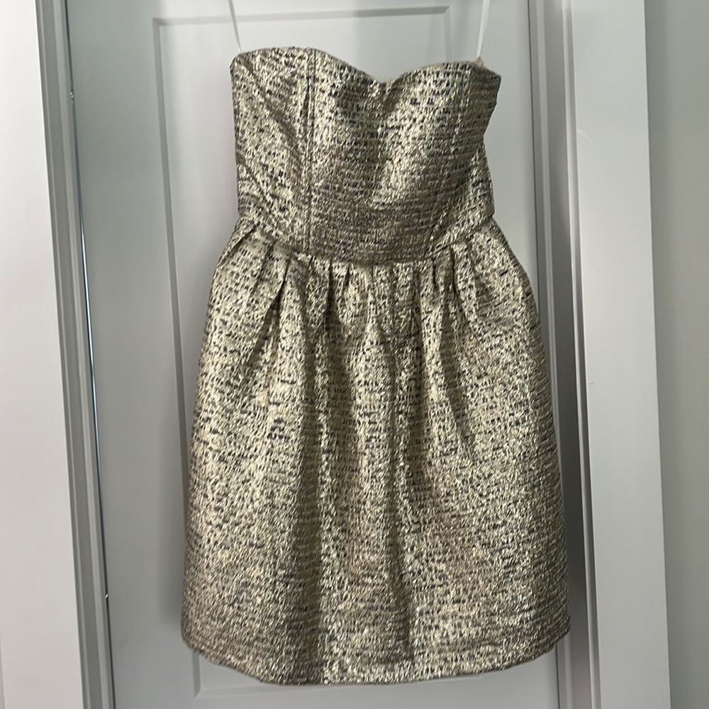 Gold dress